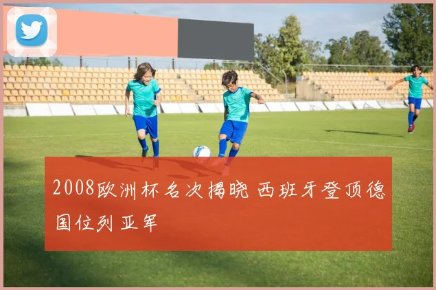 2008欧洲杯名次揭晓 西班牙登顶德国位列亚军